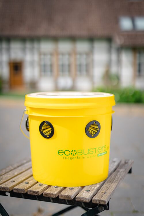 Pułapka na muchy wiadro 10L 3 Kompaktowa pułapka na muchy Ecobusters + atraktant EcoWeide 240g.