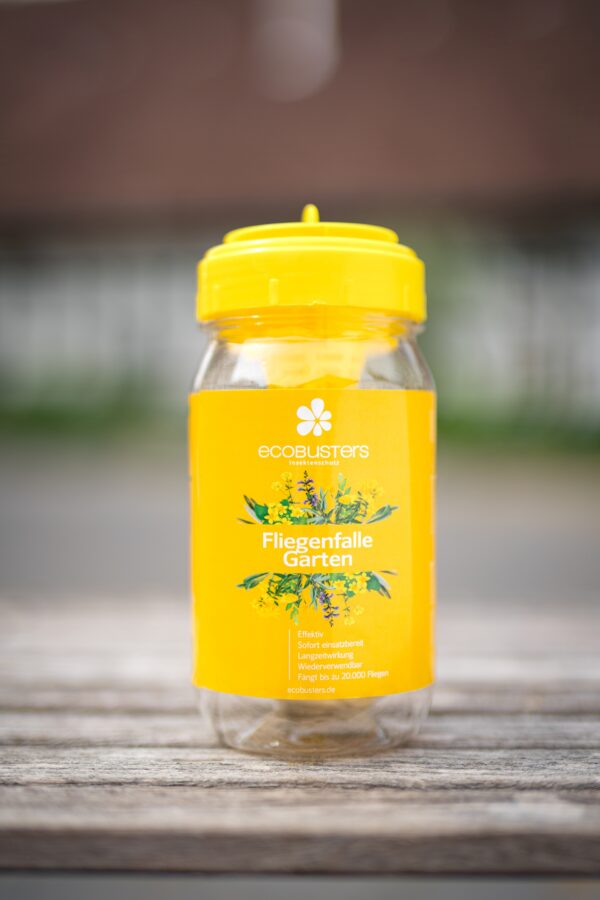 Ogrodowa pułapka na muchy Ecobusters + atraktant EcoWeide 40g